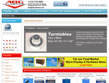 Tablet Screenshot of abcplastics.com